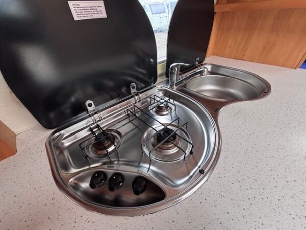 Hobby Excellent Easy 460 bj.2003 met VOORTENT en LUFEL!!! - Afbeelding 12