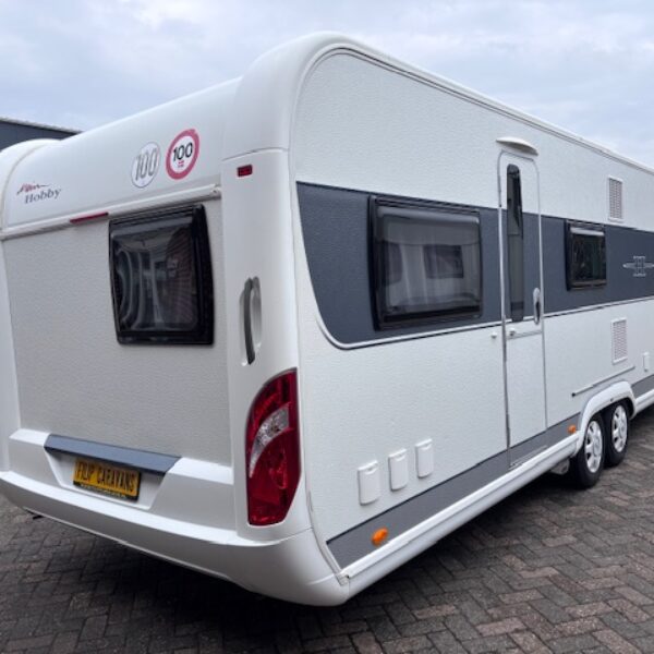 Hobby De Luxe 650 KMFE bj.2016, MOVER, VOORTENT, 8 PERSOONS!!!