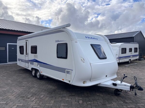 Hobby Prestige 650 KMFE bj.2009 met STAPELBED en MOVER