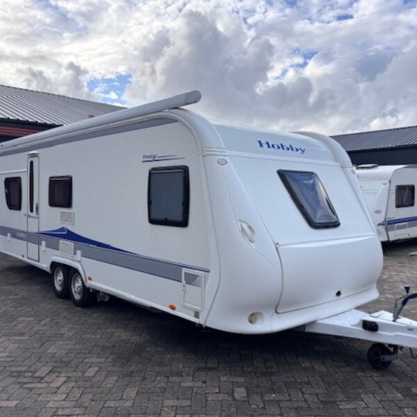 Hobby Prestige 650 KMFE bj.2009 met STAPELBED en MOVER