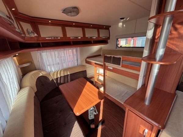 Hobby Prestige 650 KMFE bj.2009 met STAPELBED en MOVER - Afbeelding 5