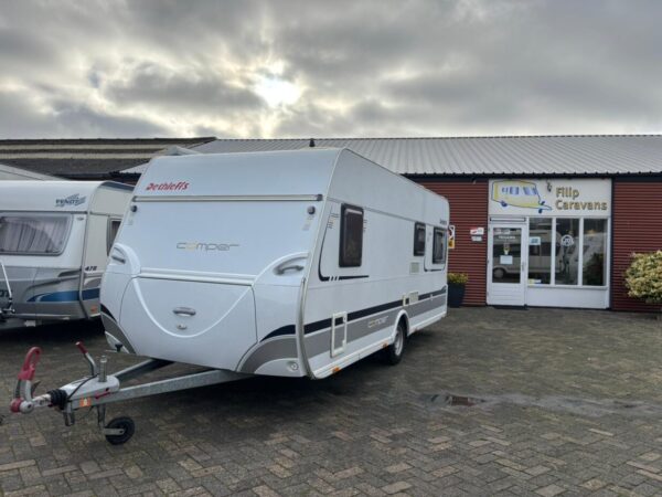 Dethleffs Camper 500DB bj, 2010 met AIRCO en Cassette luifel