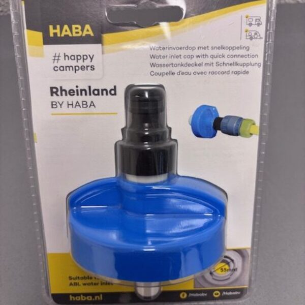 Rheinland dop voor watertank caravan en camper - voor ABL water invoerdozen