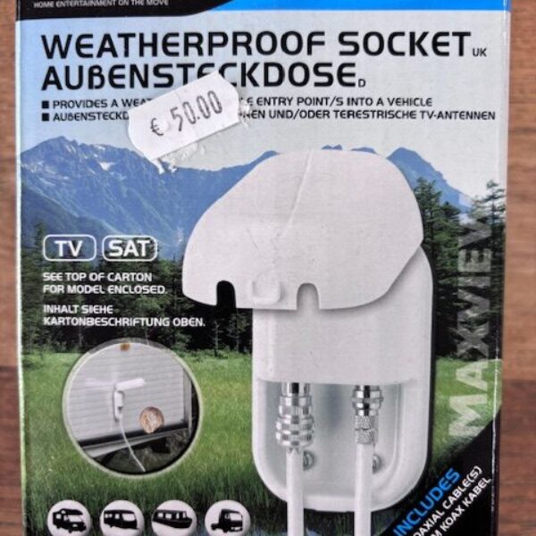 Waterproof buitenstekkerdoos