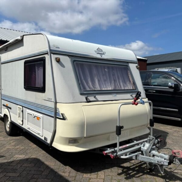 Hobby Classic 1993 met luifel! Export caravan!